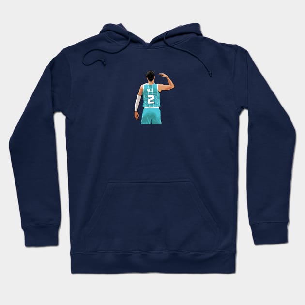 LaMelo Ball Vector Standing Hoodie by qiangdade